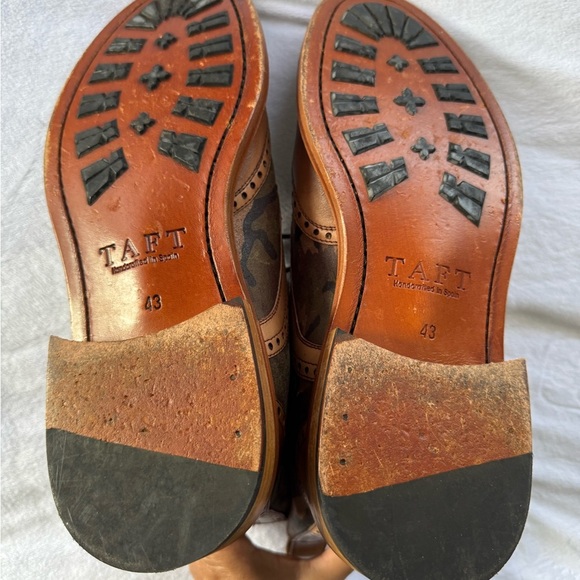 TAFT Saint Boot in Camo Men’s Lace Up Boots Calf Leather Size 43 (9US) - Picture 5 of 12